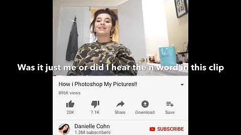 Danielle Cohn photoshopping fails