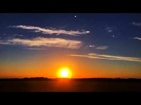 Couché de soleil / Sunset (Meuse - France)