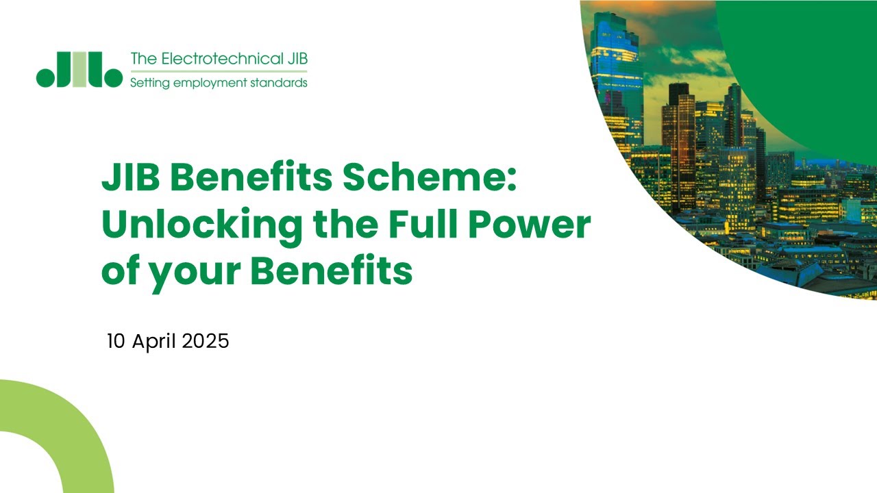 JIB Benefits Scheme Webinar