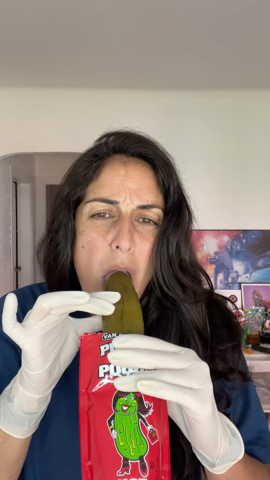 Pruebo mi propio kit de pepinillo ?? #hotpickle #picklechallenge #pepinillo