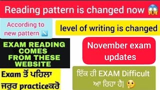 Ielts reading,writing is easy now/Important update for 23 October/30 October/6 November/11 November