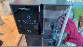 How to set up VonWater Countertop Reverse Osmosis Water Filter for first time