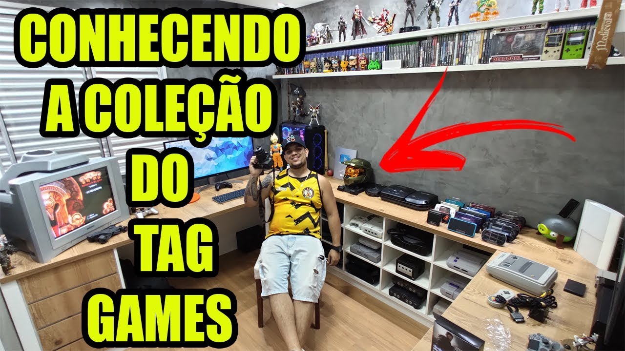 OLHA ESSA COLEÇÃO QUE TOP GALERA !!! - COLEÇÃO DO TAG GAMES !!! 