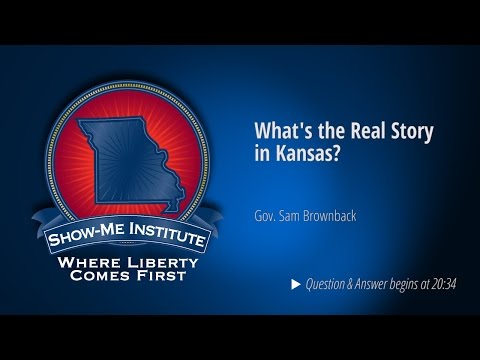 Gov. Sam Brownback: What's The Real Story In Kansas