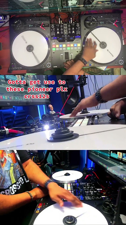 Gotta get use to these pioneer plz crss12s #pioneerdj #ranedj #seratodjpro#dj pioneerdjms7