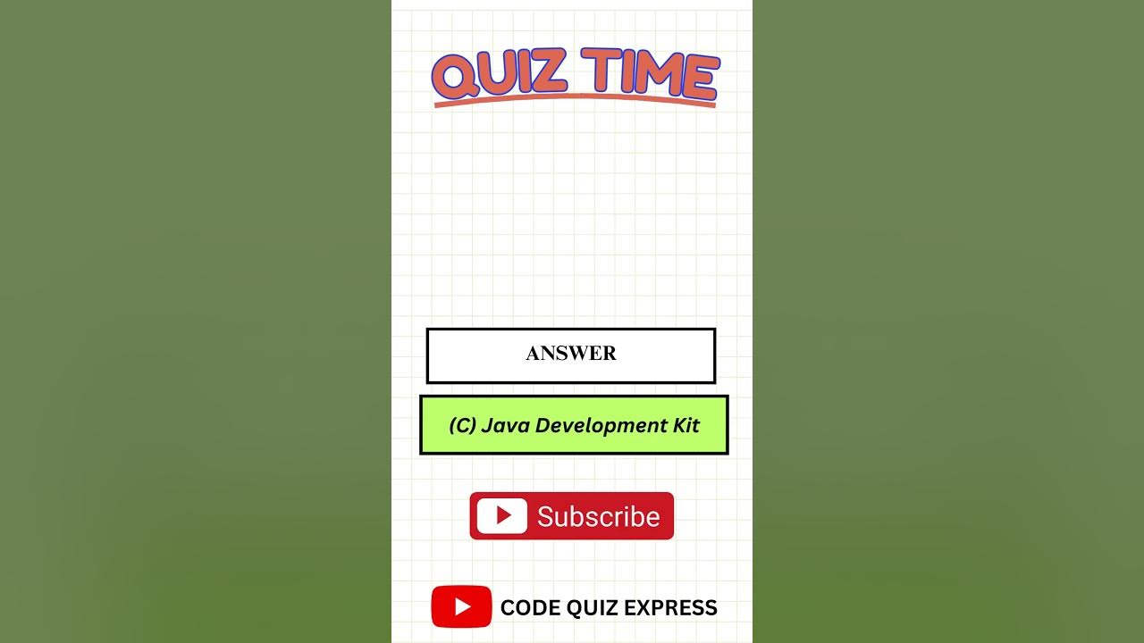 JAVA QUIZ 3 Do You Know What Is The Fullform Of JDK java java-quiz-3-do-you-know-what-is-the-fullform-of-jdk-java