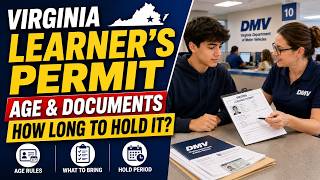 Virginia Learner’s Permit 2026 — Age, Documents & How Long You Must Hold It