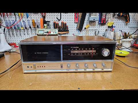 vintage an・an no.8 1969 Panasonic SE-7070 AM/FM 8 Track Stereo Service - YouTube