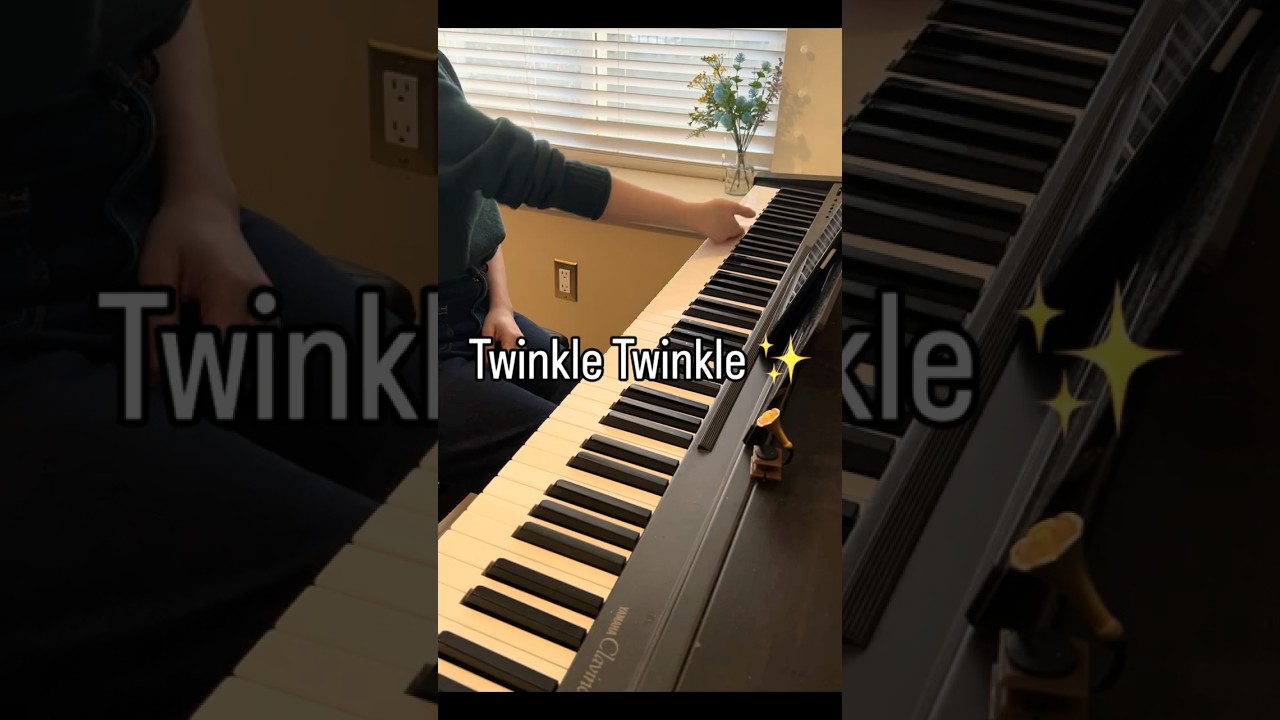 Twinkle Twinkle Piano - Quick Performance (Full Tutorial on the channel)