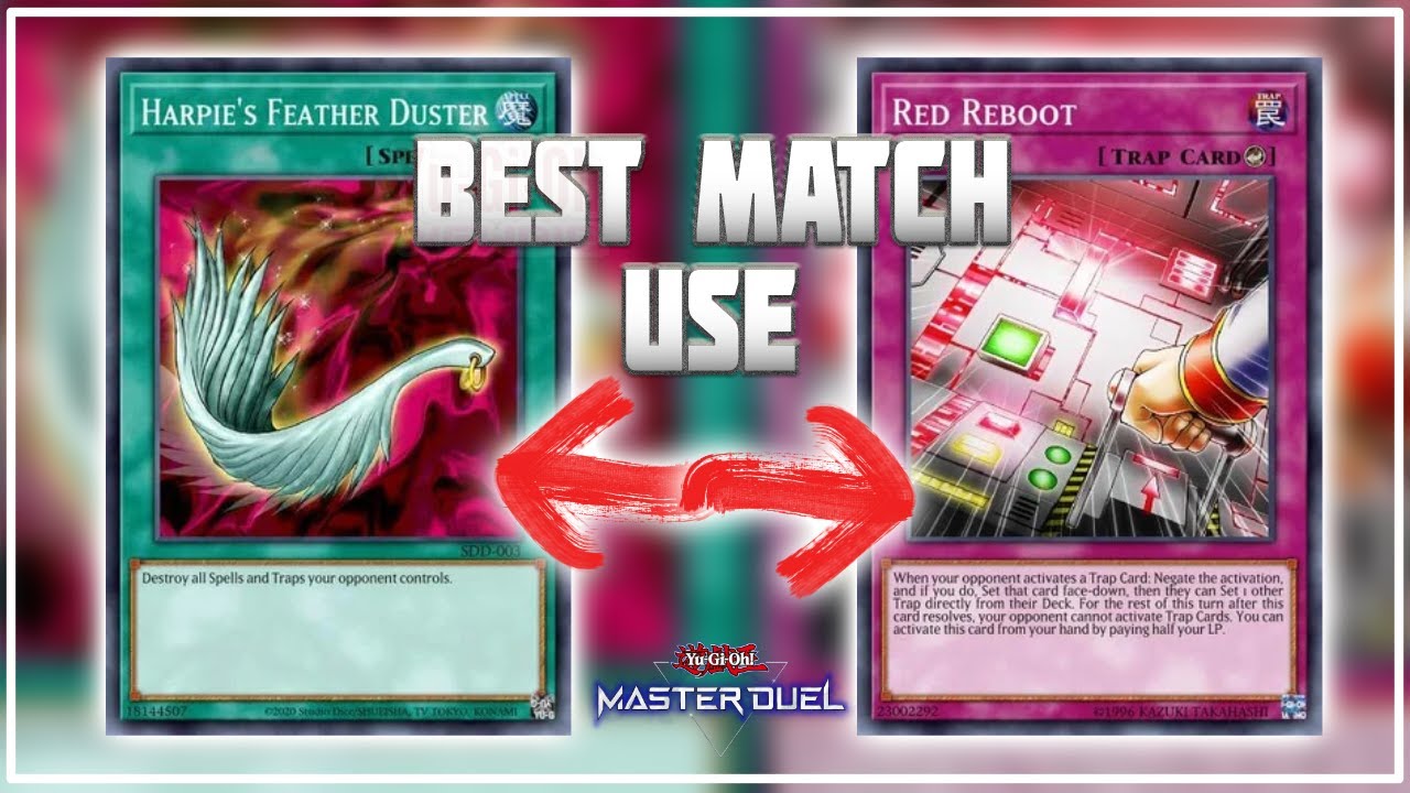 Why HARPIES FEATHER DUSTER Best Match With RED REBOOT YuGiOh