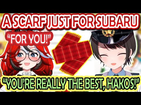 Subaru Can't Believe Bae Actually Found Her a Scarf That Suits Her Picky Skin