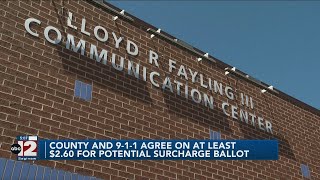Genesee County and 9-1-1 consortium agree on $2.60 floor for potential surcharge ballot measure