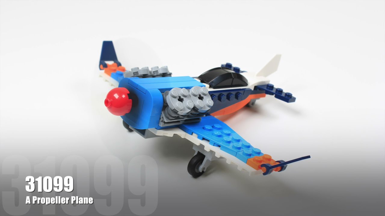 LEGO Creator 3 in 1 31099 - A Propeller Plane - [Stop Motion Speed Build]