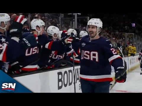 , Chris Kreider Strikes Early To Put USA On The Board 35 Seconds Into Game