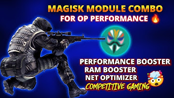 Best Magisk Module Combo | GODSPEED Module Combo | Magisk Gaming Module | Compititive Gaming Combo 🔥