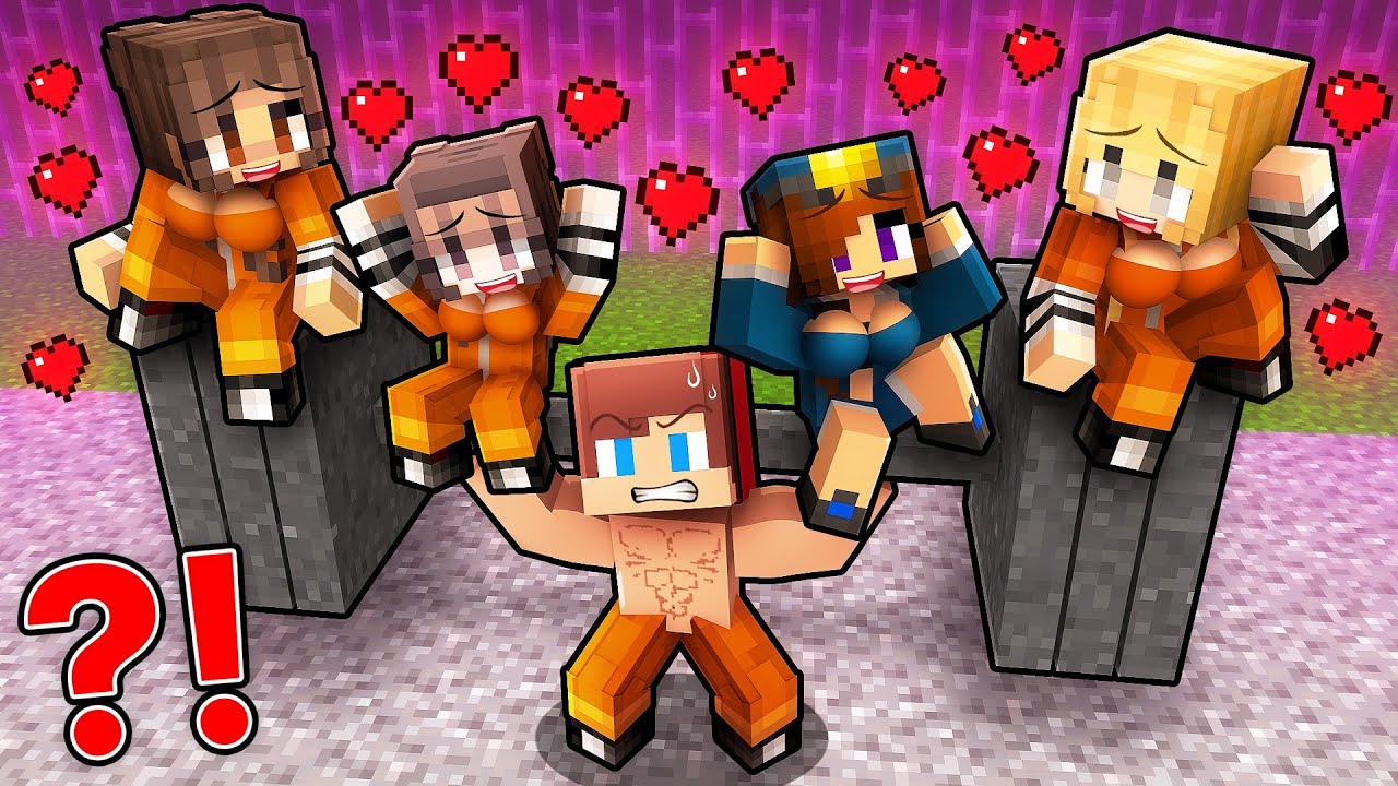 Prisoner JJ Become Strong in the Prison Gym that He's Running Out of Weights - Minecraft Animation