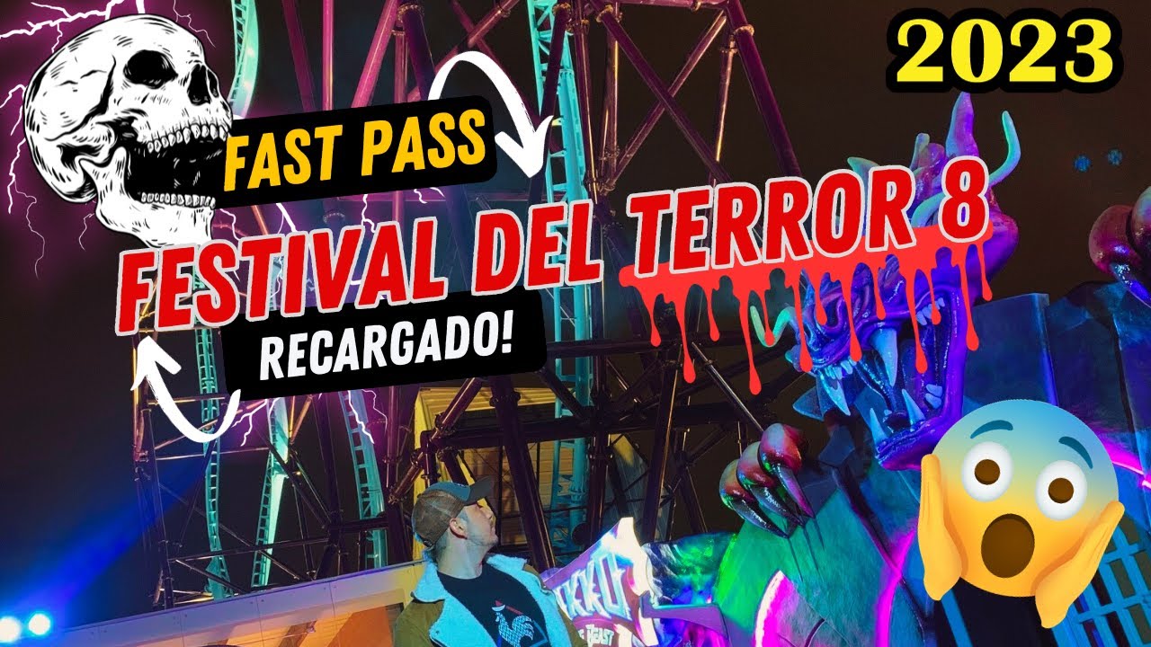 😱La mejor casa del terror 🎃👻 #Fast pass #SalitreMágico #festivaldelterror #2023