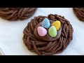 ПАСХАЛЬНОЕ ПЕЧЕНЬЕ «ГНЁЗДА»🍪  ДЕТИ БУДУТ В ВОСТОРГЕ!!!🐣⠀