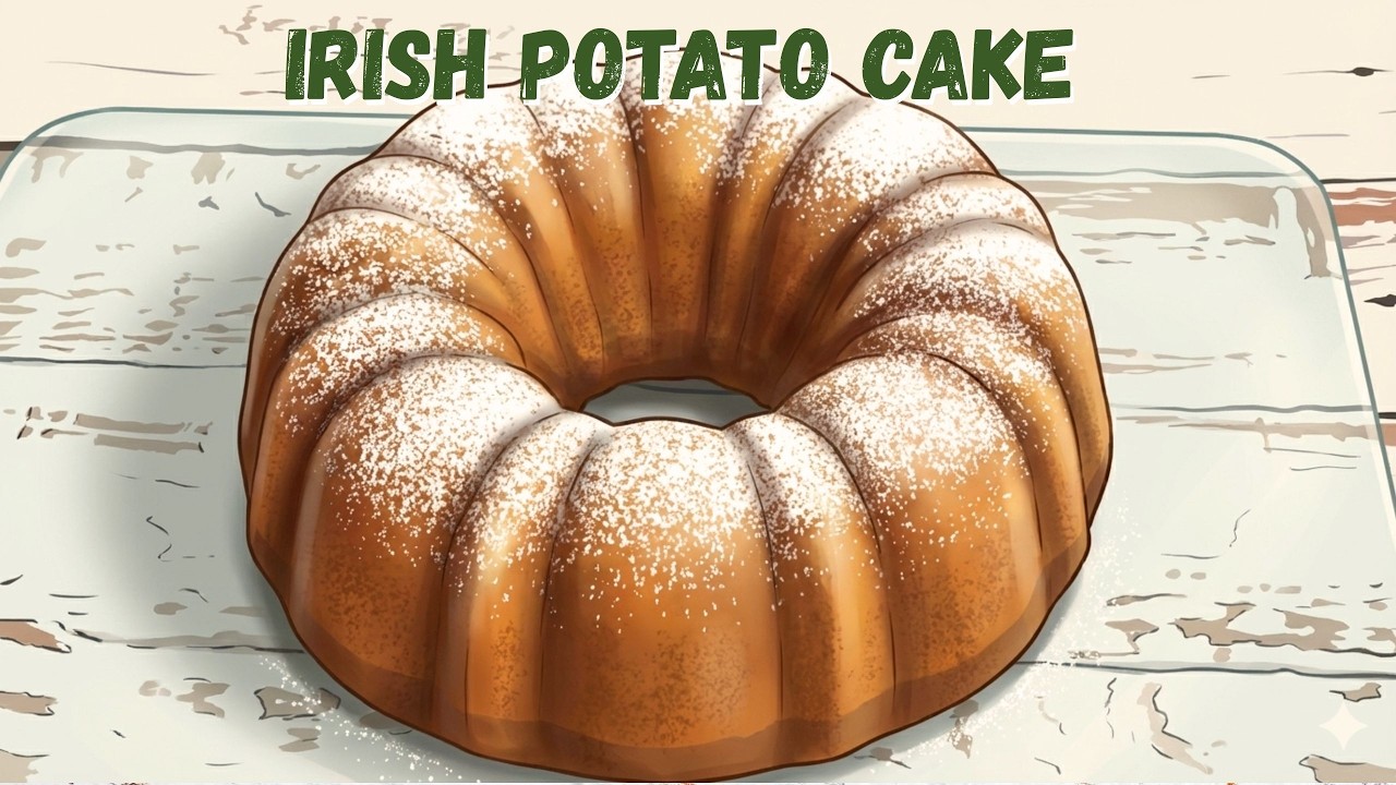 Mashed Potato Bundt Cake with Walnuts - Don't Judge It Until You Try It 