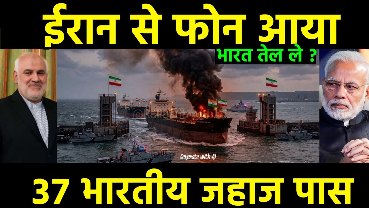 Hormuz Blockade! 🚨 1,109 Indian Sailors Trapped: 37 Ships Stuck in War Zone! 🇮🇳🚢