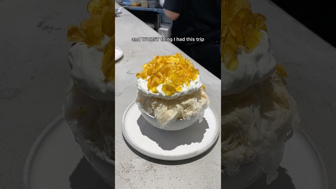 The best AND WORST dessert in Tokyo 😭 