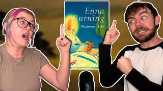 Siblings FIGHT (amicably) over Enna Burning by Shannon Hale!