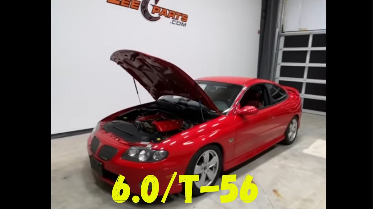 LeeC Parts LS2 T56 GTO Walkaround - YouTube