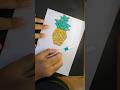 Cara Gambar  animasi  nanas Gampang Banget!  Easy Tutorial Drawing #menggambar # #drawing #art