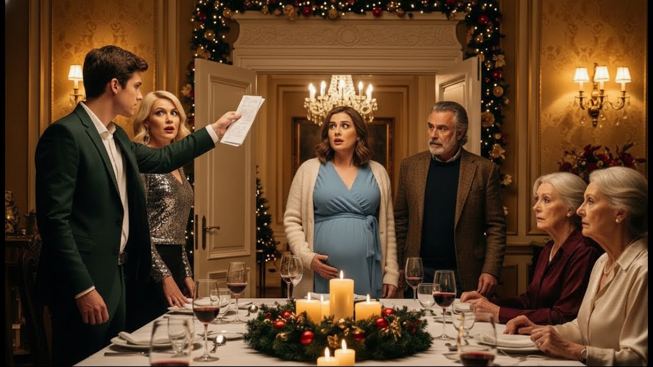 Ela Chora Ao Assinar O Divórcio No Natal — O Que Ninguém Sabe É Que Seu Pai É Multimilionário