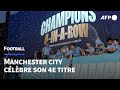 Manchester city clbre son 4e titre de rang en premier league  afp