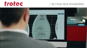 Trotec Vision Design & Position Speedy 400 Run on Ruby®