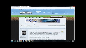 Minecraft 1.1 tutorial- timber mod