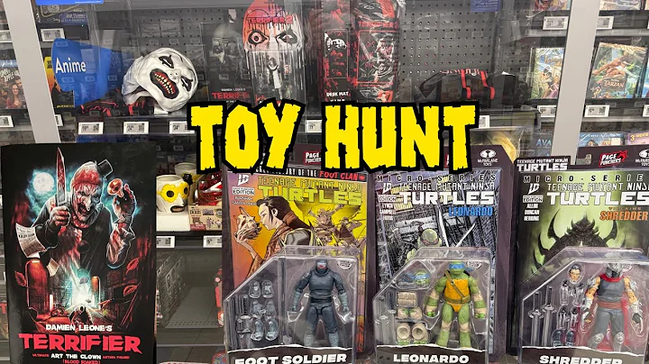 New Mcfarlane Toys TMNT and New Neca Terrifier at Walmart (Toy Hunt) 