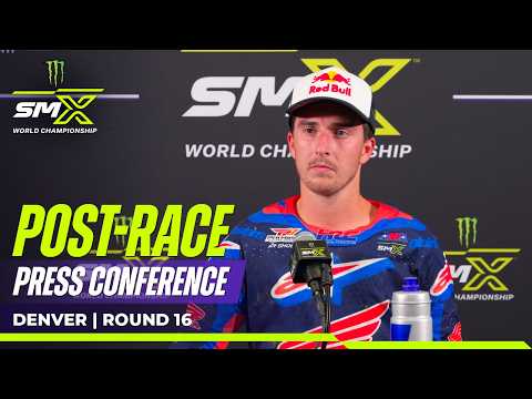 Post-Race Press Conference | Round 16 Denver | Supercross 2026