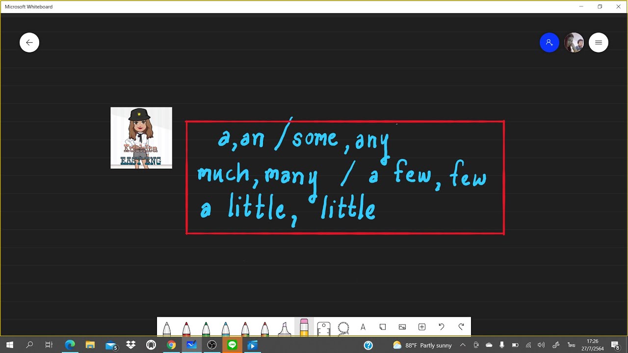 การใช้ a, an, some, any, much, many, a few, few, a little, little เข้าใจง่าย พร้อมตัวอย่าง