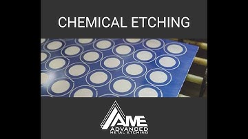 Chemical Etching at a Glance