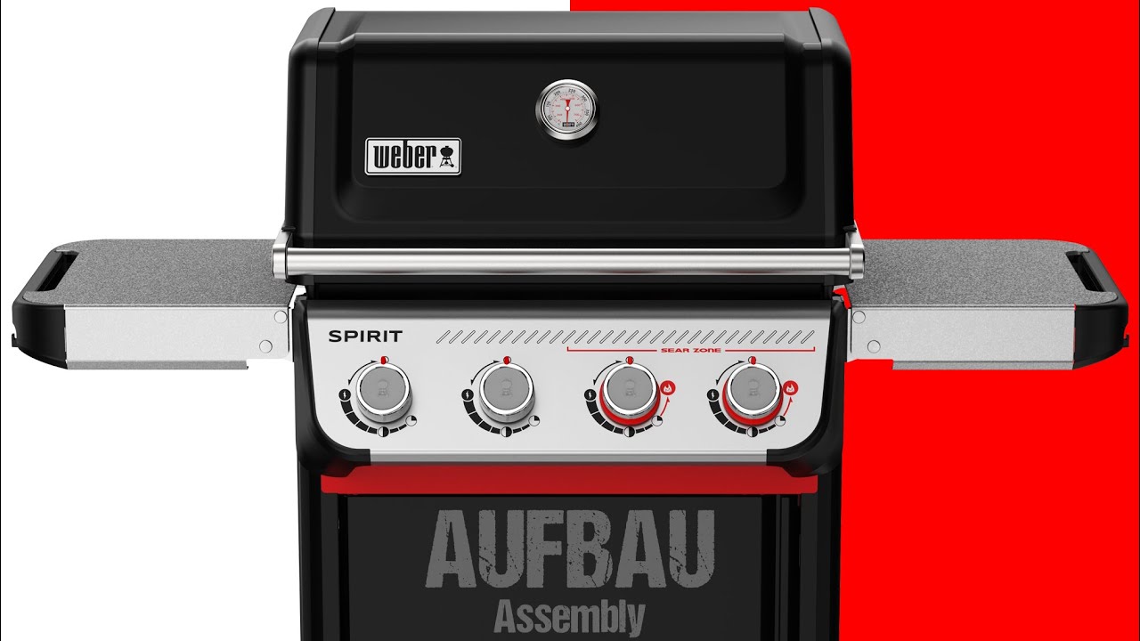 Weber Spirit E-425 Aufbau / Assembly / Aufbauvideo / Montage