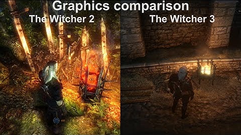 The Witcher 3 vs The Witcher 2 | Graphics Comparison