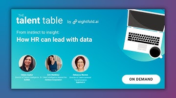 How HR can lead with data: From instinct to insight