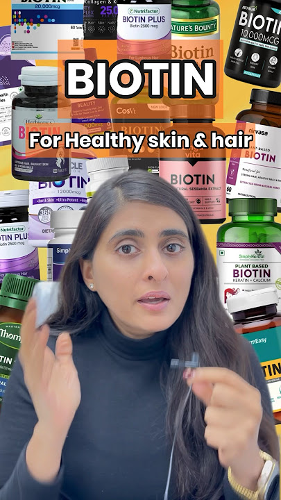 Biotin supplement for Hair loss | Biotin for Hair | Best biotin for hair #dermatologist