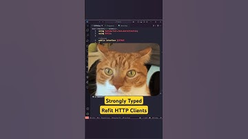 Using Refit with ASP.NET Core to Fetch Cat GIFs and Make Them Talk! #coding #dotnet #refit #http