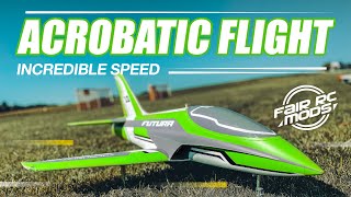 FairRC 80mm Futura V3 Sport Jet RC Airplane Green Mod | Official Video