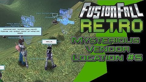 Mysterious Vendor Location #5 - FusionFall Retro [Candy Cove]