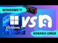 Windows 11 vs Linux Gaming | AMD RDNA4 Benchmark Linux | Nobara | 9070 XT