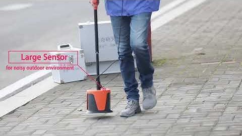 How to use pqwt outdoor water supply pipe leak detector