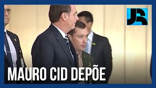 Ex-ajudante de ordens de Bolsonaro, Mauro Cid depõe à PF durante quatro horas