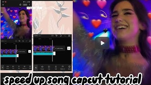 how to do speed up song capcut tutorial