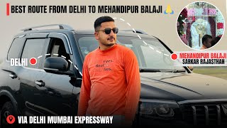Mahindra Scorpio N Road Trip Delhi to Mehandipur Balaji Temple Drive Experience Scorpio N Drive