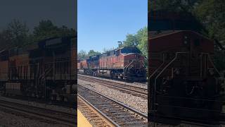 BNSF Lite Power Move through Naperville! #train #trains #railfan