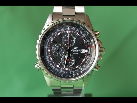 EDIFICE EF-527D-1A | Обзор и настройка (на русском) | Купить со скидкой